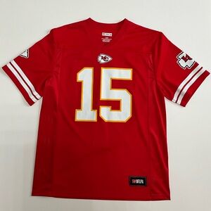 NFLPA Red Patrick Mahomes 15 Kansas City Chiefs Jersey - Large (L)